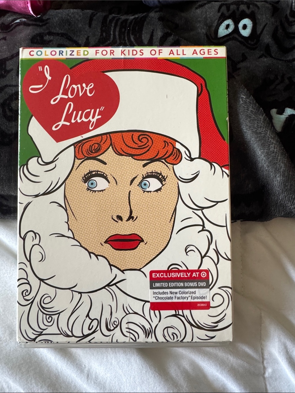 I love Lucy colorized Christmas, special and bonus episodes DVD NWOT